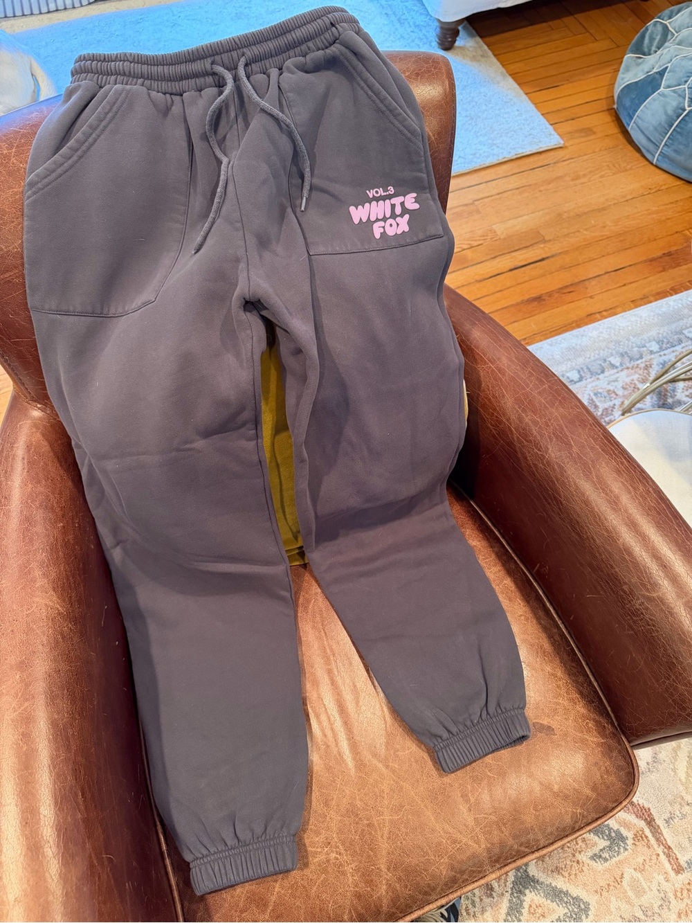 White Fox Sweatpants
